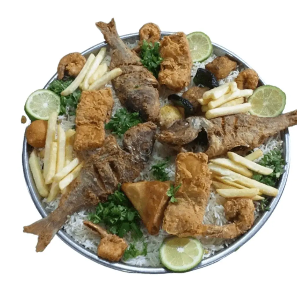 Extra Saudi Fish Platter